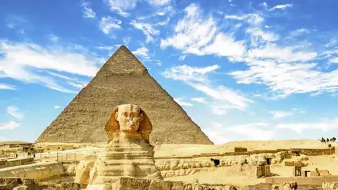 Bei unserer klassischen Studienreise nach Ägypten darf ein Besuch bei den Pyramiden und dem Großen Sphinx nicht fehlen.