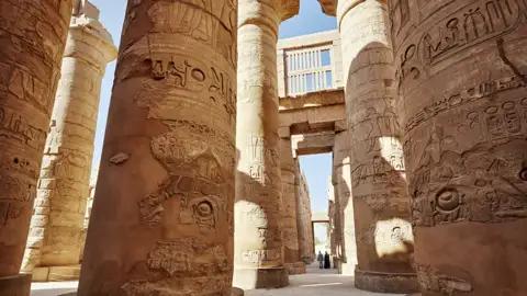 Auf unserer Nilkreuzfahrt durch Ägypten darf ein Besuch im gigantischen Tempel von Karnak nicht  fehlen.
