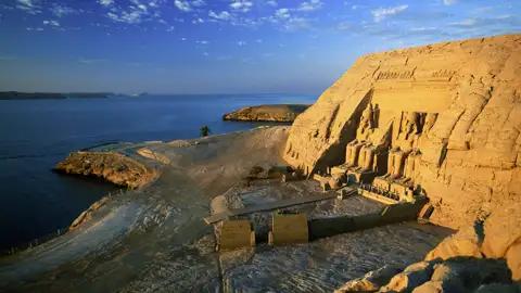 Ein Highlight unserer elftägigen Kreuzfahrt-Studienreise nach Ägypten ist der Besuch des Tempels in Abu Simbel. Einmalig, diese Anlage!