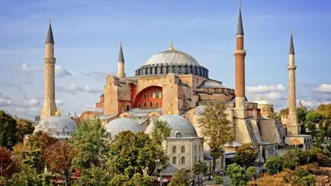 Das Wahrzeichen von Istanbul und eines der Highlights unserer Studiosus-Reise: die Hagia Sophia.