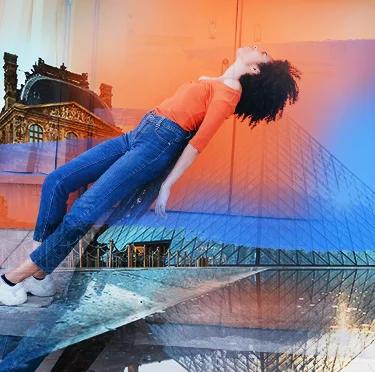 Mobile header background