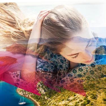 Mobile header background