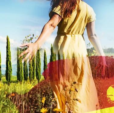 Mobile header background