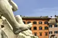 Die Piazza Navona, einer der schönsten Plätze Roms, in deren Mitte wir auf unserer Singlereise in die Ewige Sadt den Vier-Ströme-Brunnen bewundern.