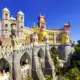 Der Palácio da Pena, ein Beispiel romantischer Architektur in Sintra.