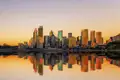 Bei unserer 27-tägigen Studienreise Australien - die Große Australienreise erleben Sie die Skyline von Sydney im Abendlicht.