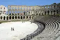 Auf unsere Studienreise im Komfortbus besuchen wir in Istrien auch das antike römische Amphitheater in Pula.