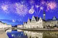 Bestaunen Sie das Feuerwerk über Gent auf ihrer Silvesterreise.
