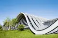 Das Zentrum Paul Klee in Bern, dessen wellenförmige Architektur von Renzo Pianowir auf unserer Rundreise in die Schweiz bewundern.