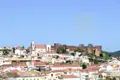 Auf unsere Singlereise an die portugiesische Algarve betrachten wir das Panorama von Silves mit der historischen Burg und der Stadt im Vordergrund.