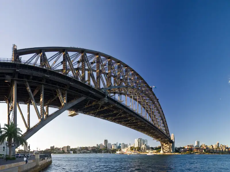 Auf unserer Australienreise sind wir mehrere Tage in Sydney. Sie haben Zeit und Muße, die Weltstadt zu erkunden und tolle Fotos z.B. von der Harbour Bridge zu machen.