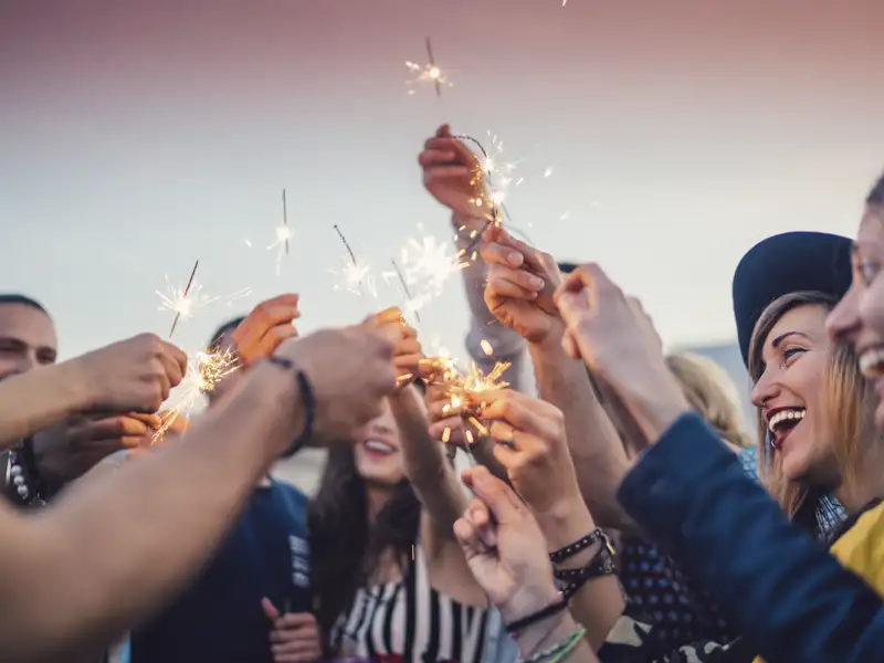 Auf unserer me & more-Reise nach Dublin treffen wir uns am Silvesterabend zum Dinner in einem guten Restaurant und begrüßen um Mitternacht das neue Jahr.