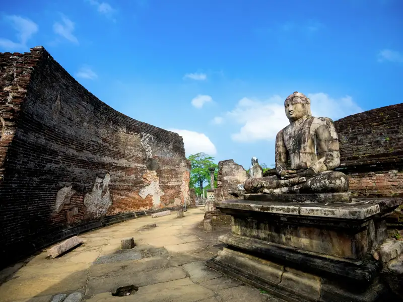 Auf Ihrer Rundreise durch Sri Lanka besuchen wie die alte Königsstadt Polonnaruwa.