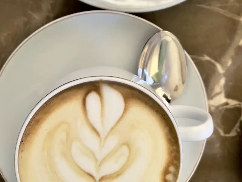 Nehmen Sie sich auf unserer Studienreise mit Muße ins Tessin und zum Lago Maggiore Zeit für die kleinen Freuden des Urlaubsalltags - wie zum Beispiel eine schöne Tasse Cappuccino.