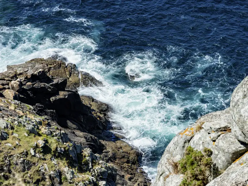 Auf unserer Studosus-Wanderreise nehmen wir in Galicien Kurs aufs mittelalterliche "Ende der Welt", das Kap Finisterre.