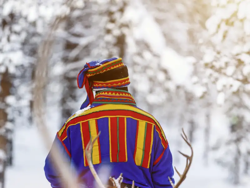 Begegnungen mit Sámi machen diese Winterreise durch Lappland zu einem ganz besonderen Erlebnis.