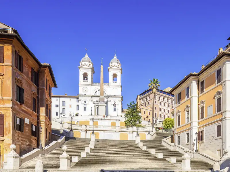 Einer der vielen Höhepunkte bei einem Rom-Besuch: die Spanische Treppe, die wir auch bei unserer Städtereise hinunterschreiten.
