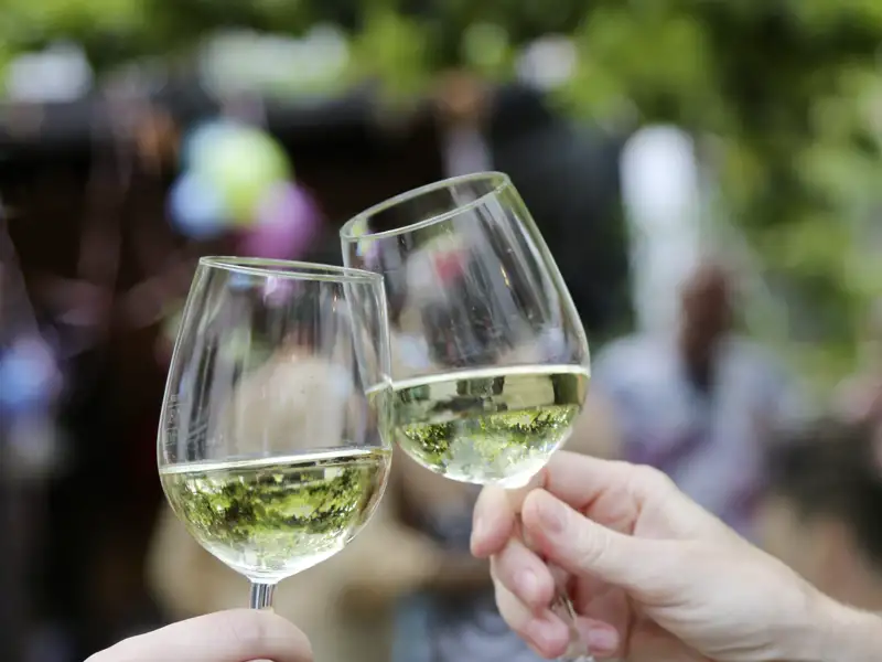 Kommen Sie bei unserer CityLights-Städtereise mit zum Heurigen und stoßen Sie auf eine erlebnisreiche Reise an!