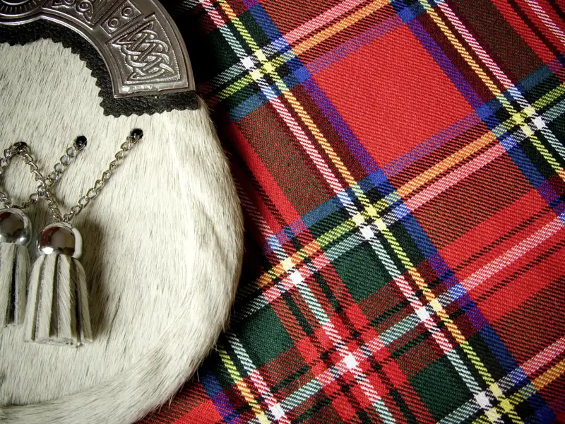 Zu Schottland gehört das traditionelle Schottenkaro - immer wieder auch auf unserer Rundreise zu entdecken.