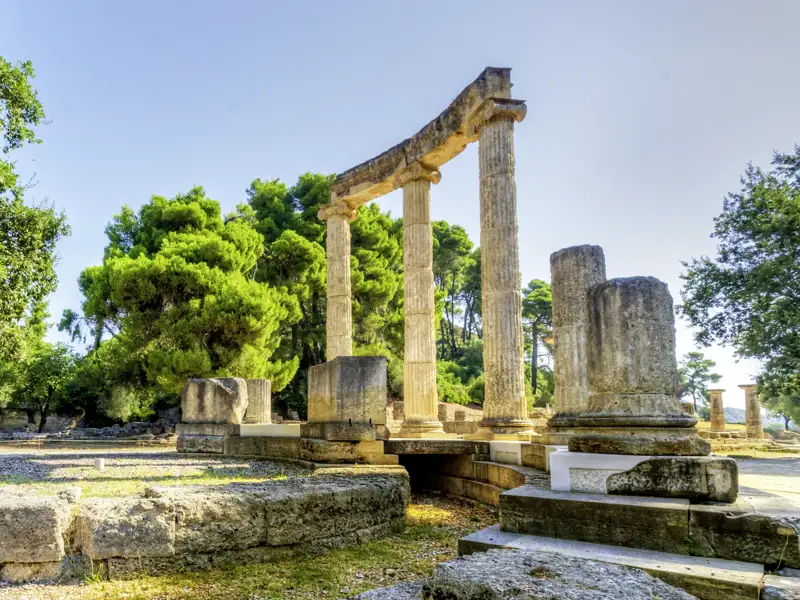 Schon vor 3000 Jahren wetteiferten in Olympia Athleten – auf unserer Studiosus-family-Reise machen wir einen Wettlauf durch das erste Olympiastadion der Welt!