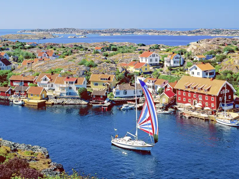 Zum Reiseende besuchen wir an Schwedens Westküste noch einzelne Schäreninseln.