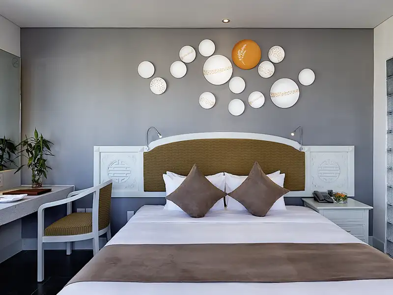 Auf Ihrer Rundreise in kleiner Gruppe durch Vietnam wohnen Sie in schönen Hotels, zum Beispiel dem Hotel Alba Spa in Hue.