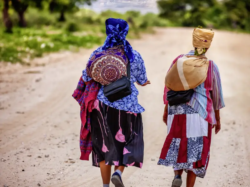 Zwei Wochen lang erkunden Sie mit Ihrem Studiosus-Reiseleiter und in kleiner Gruppe die Naturschönheiten Botswanas sowie die Victoria Falls. Auf dieser Expeditionsreise begegnen Sie aber natürlich auch Land und Leuten.