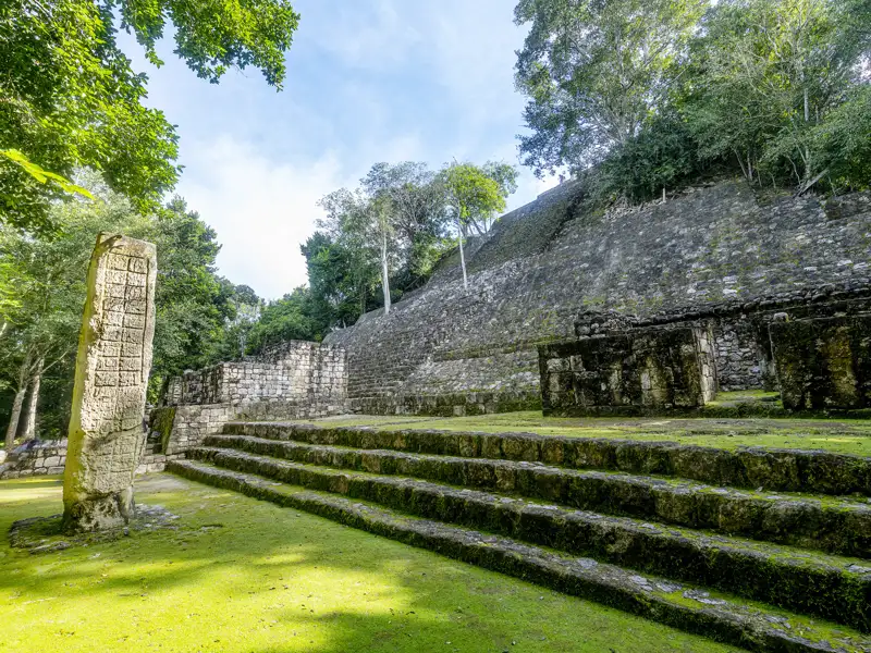 Auf unserer Klassik-Studienreise in Mexiko entdecken wir in kleiner Gruppe neben Hochkarätern wie Chichén Itzá und Palenque auch weniger bekannte Ruinenstätten, die der Dschungel nach und nach freigibt.