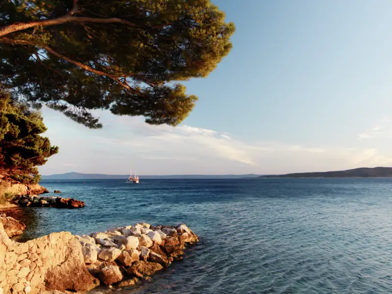 Auf unserer smart&small-Reise nach Triest und Istrien erleben wir immer wieder fantastische Ausblicke auf das Meer.