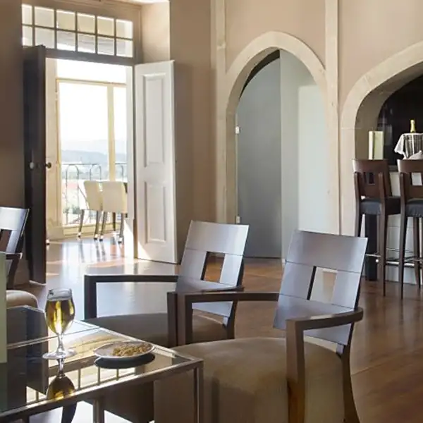 Wir wohnen auf unserer Portugalreise gediegen im Octant Lousa, einem ehemaligen Adelspalast.