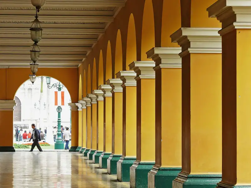 Lima, die frühere Hauptstadt Südamerikas, ist die erste Station auf unserer abwechslungsreichen Studienreise durch Südamerika.