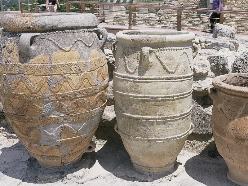 Auf unserer Studienreise nach Kreta besuchen wir den minoischen Palast in Knossos.