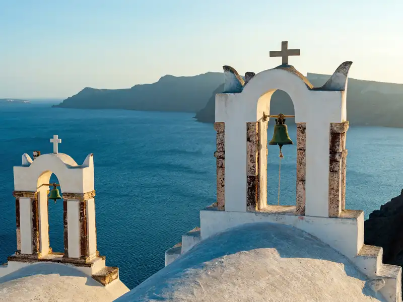 Santorin ist die letzte Station unserer Studienreise über die Kykladeninseln. Wir verbringen hier mehrere Tage,