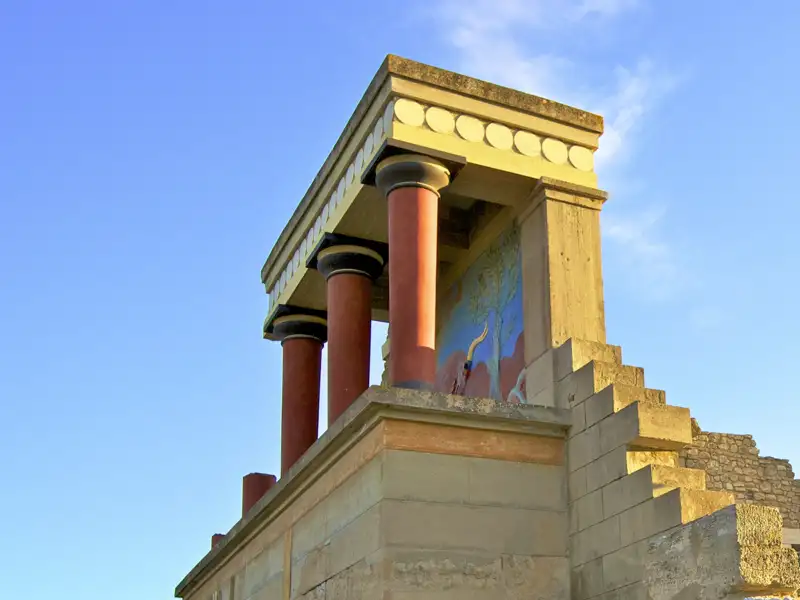 Ein Highlight der Wanderreise auf der griechischen Insel Kreta ist unser Besuch der Ausgrabungen in Knossos.