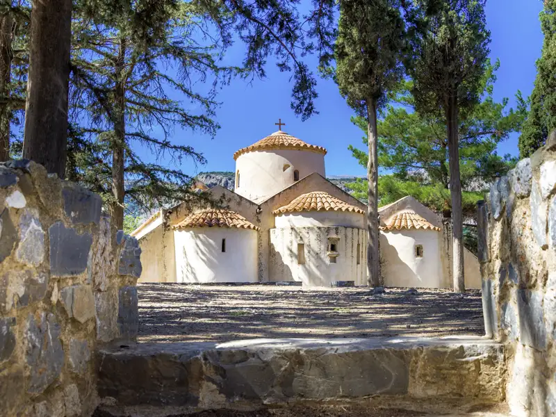 Schöne alte Kirchen sind auf Kreta kein seltener Anblick, wie wir auf unserer Studienreise über die Insel erfahren.