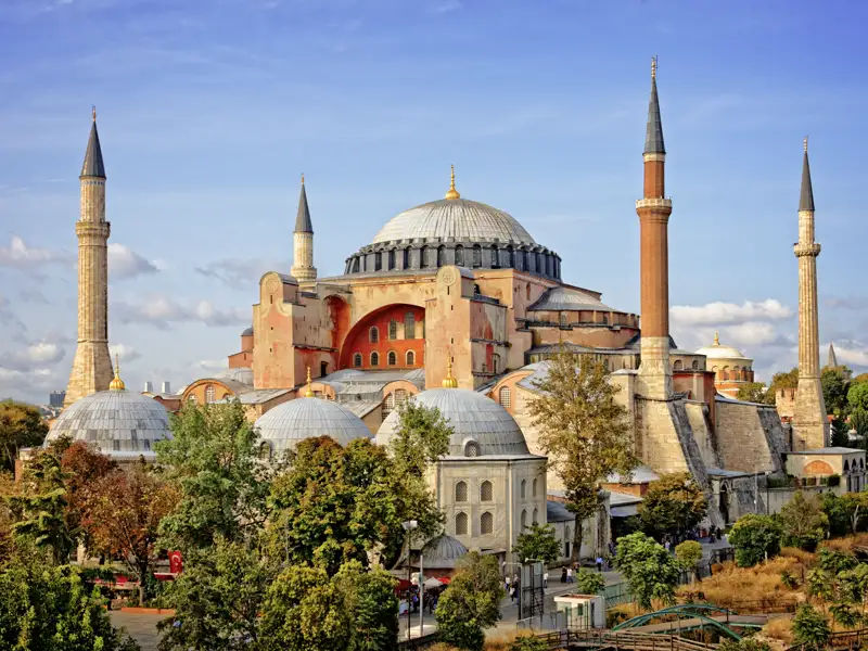Das Wahrzeichen von Istanbul und eines der Highlights unserer Studiosus-Reise: die Hagia Sophia.