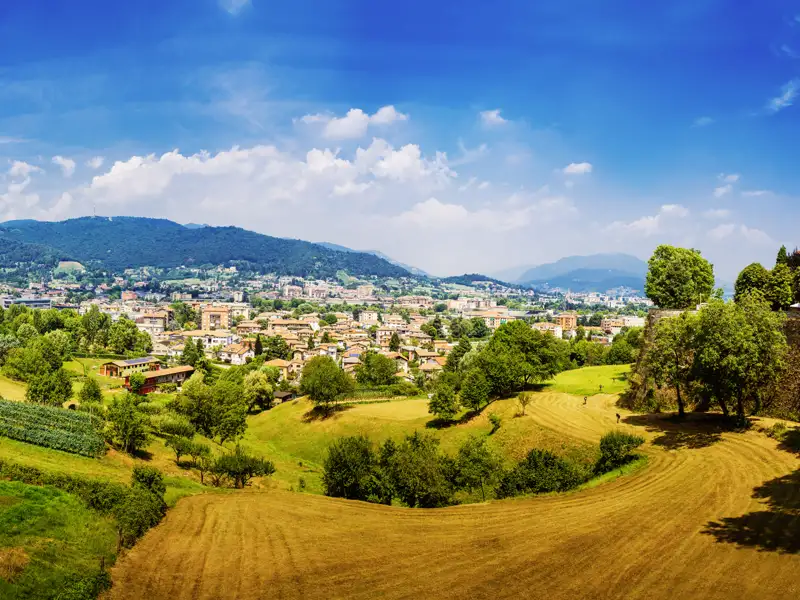 Bergamo besuchen wir zu Beginn unserer Reise – ein Schmuckstück unter den lombardischen Städten.