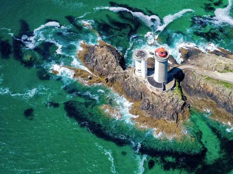 Leuchttürme begleiten uns auf unserer Rundreise durch die Bretagne.