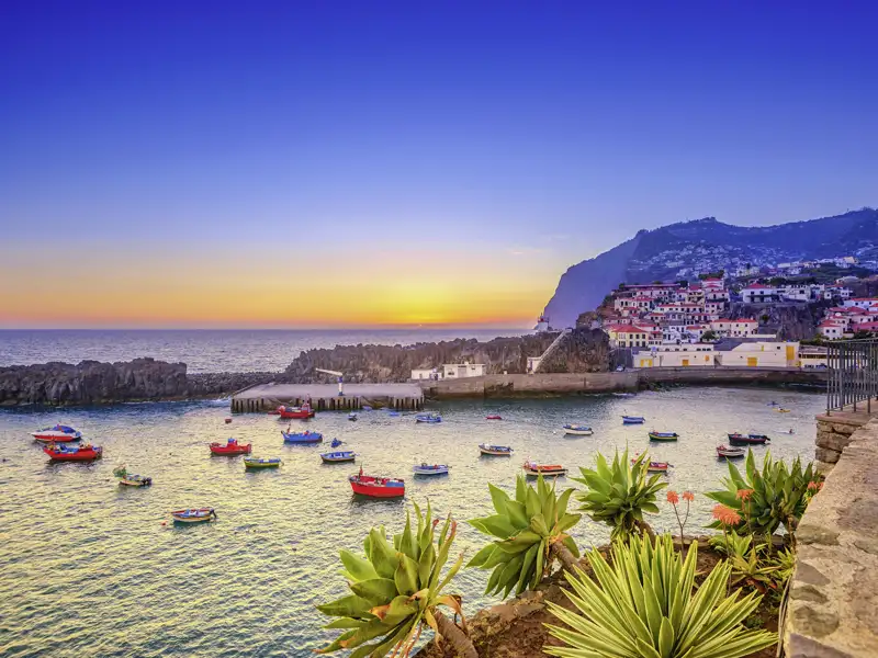 Auf unserer Wanderreise auf Madeira können Sie malerische Sonnenuntergänge erleben!