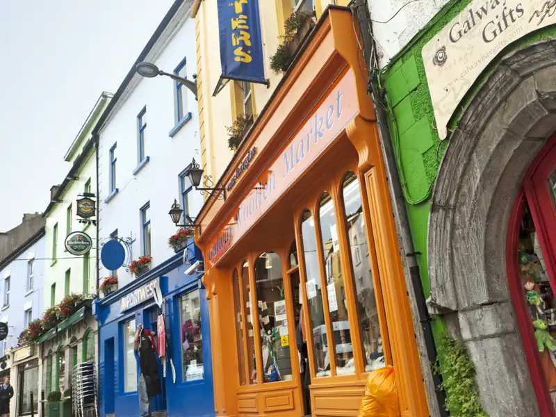 Natürlich darf  auf unserer Rundreise durch Irland ein Abend, an dem wir ausgiebig durch die Pubs Galways ziehen, nicht fehlen.