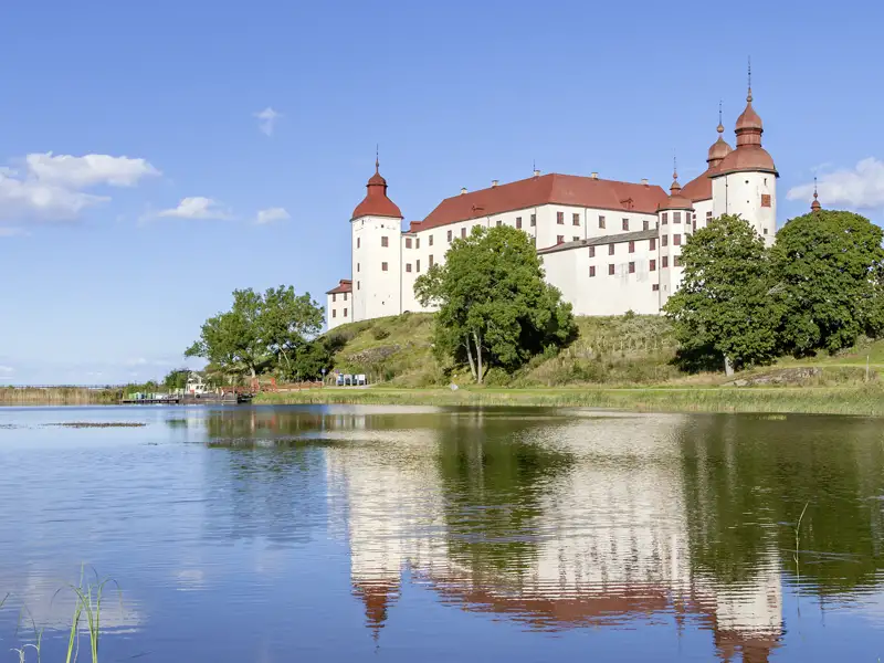Zum Ende dieser Studienreise durch Schweden besuchen Sie Schloss Läckö.