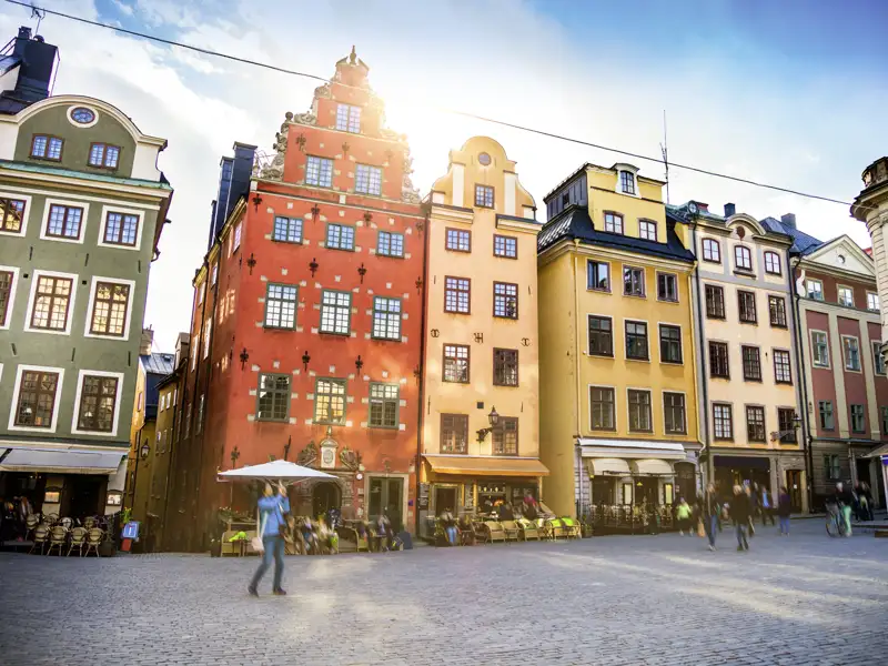 Auf unserer Studienreise machen wir Station in Gamla Stan, der bezaubernd schönen Altstadt von Stockholm.