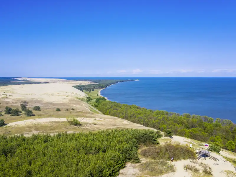 Einmal tief durchatmen auf der Kurischen Nehrung (UNESCO-Welterbe). Unsere Reise durch das Baltikum führt auch zu diesem paradiesischen Kleinod.