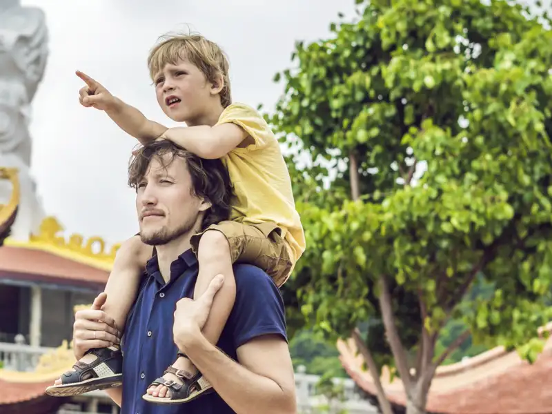 Auf unserer 14-tägigen Vietnam-Familienreise erkunden Eltern und Kinder gemeinsam eine faszinierend fremde Welt.