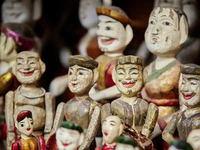 Traditioneller Handwerkskunst begegnen wir auf unserer 14-tägigen Familienreise durch Vietnam immer wieder.