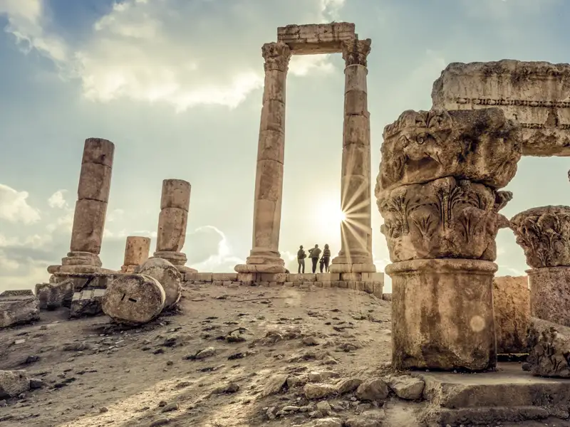 Auf Ihrer Rundreise durch Jordanien erkunden Sie unter anderem den Zitadellenhügel.