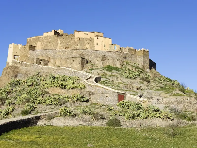 Auf unserer Eventreise besuchen wir den Agadir Tasguent, eine Speicherburg im Antiatlas-Gebirge in Marokko