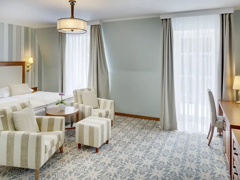 Auf unserer Silvesterreise verbringen wir unsere Nächte in hochwertigen Hotels