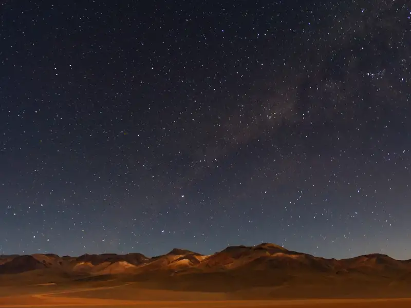 Auf unserer Eventreise nach Chile werden wir einige atemberaubende Sternenhimmel inmitten von Lanschaften zu Gesicht bekommen
