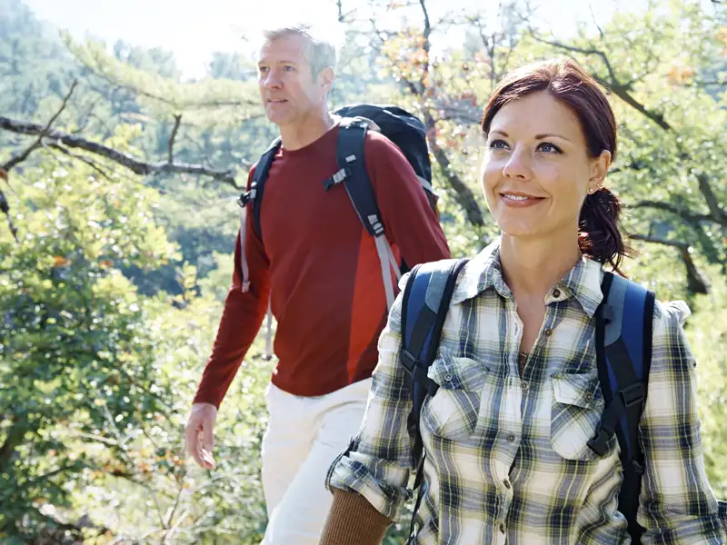 Auf unserer Wander-Studienreise mit Studiosus genießen wir die Natur und Gesellschaft unserer Mitreisenden.